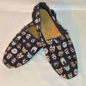 BOBS from Skechers slip on flats size 8